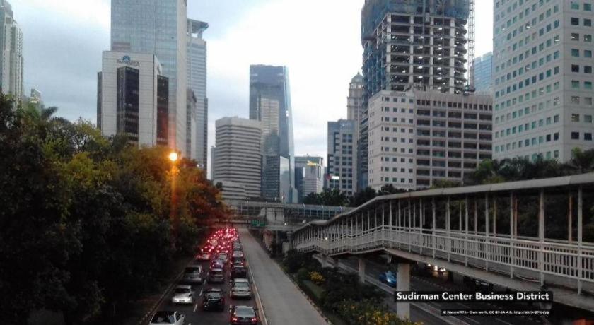 Sleepzzz Hotel Senayan Jakarta Exterior foto